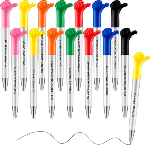 Thumbs up Ballpoint Pens Hand Gesture Fun Pens Appreciation Pens (25PCS)