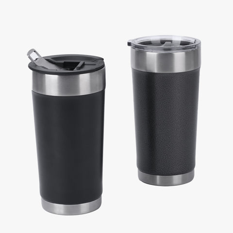 20 oz Tumbler Stainless Steel Travel Mugs Vacuum Cup With Beer Opener