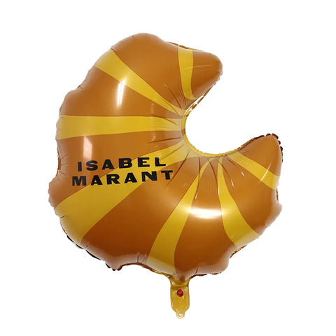 Factory bread Food Croissant Yellow special custom styling Helium aluminum film balloon