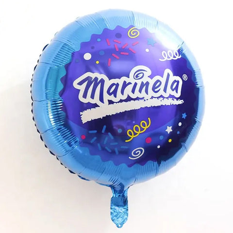 24 inch advertisement custom helium aluminum film balloon with LOGO